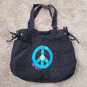 Joe Boxer Black Tote